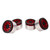 4pcs RC Car Wheel Professional Aluminium Alloy Replacement RC Wheel Rims for SCX6 1/6 RC Cars 2.9inch Red