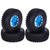 RC Alloy Tires Set Replacement Fit for RGT 136100 1/10 RC Crawler RC AccessoriesBlue