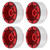 4pcs RC Wheel Rims Aluminum Alloy 1/10 RC Car Wheel Hub for D90 for TRX4 for SCX10