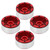 4pcs RC Wheel Rims Aluminum Alloy 1/10 RC Car Wheel Hub for D90 for TRX4 for SCX10
