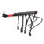 Rear Bike Bicycle Rack Quick Release Adjustable Seatpost Alloy Carrier Black