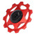 Mountain Bike Rear Derailleur Pulley 11T Rear Jockey Wheel Guide Roller Pulley Bearing Fittings Tension WheelRed