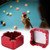 Aluminum Portable Mini Magnetic Cue Tip Chalk Holder Billiard Pool Chalks Carrier (Red)