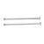 2Pcs RC Car Rear Driveshaft Set Steel Drive Shaft High Hardness Stable Rear Drive Shaft for ARRMA 1/7 Silver