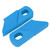 4PCS Silicone Bike Crank Protection Sleeve Arm Boots Protector Bicycle Accessory (Blue)