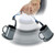Spill Not Cup Carrier Stopper Cup Holder Anti Overflow Coaster Drink Coffee Mug Holder with Handle for Coffee Tea Mug