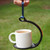 Spill Not Cup Carrier Stopper Cup Holder Anti Overflow Coaster Drink Coffee Mug Holder with Handle for Coffee Tea Mug