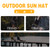 Sun Hat Wide Brim UV Protection Foldable Bucket Hat for Fishing Hiking Camping