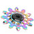 Bike Rear Derailleur Pulley Wearproof 12T Ceramic Bike Guide Wheel for 7‑12 Speed Derailleur Colorful