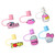 6PCS Silicone Straw Cover Cap Cute Cartoon Reusable Straw Tip Lid Toppers for 10mm Drinking Straw Cup Accessories