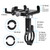 Mountain Bike Road Bicycle Motorbike Handlebar Mount Stand Mobile Phone Clip Holder (Black)