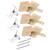 3 Pairs M446 Mountain Bike Disc Brake Pads Metallic Electromobile Brake Pads Bike Parts