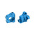 2Pcs Aluminum Alloy Front C Hubs RC Car Upgrades Parts for LOSI 1/18 Mini T 2.0 2WDBlue