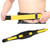 Sports Weightlifting Belt Breathable Sweat Absorbing Adjustable Tightness Waist Protection Belt Black and Yellow L (2.6‑3.0 Feet Waist 33‑40)