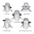 Outdoor Sun Hat with Face Neck Flap UV Protection Breathable Wide Brim Bucket Hat for Men Women Summer Fishing Hiking