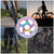 Bike Disc Brake Rotors 6 Nails Cycling Accessory for Mountain Bicycle Plating Color160MM