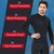 2mm Neoprene Men Women Diving Top with Front Zipper Wetsuits Jacket Long Sleeves Wetsuit Top for Snorkeling Scuba Diving Surfing Water Sports Swimming