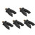 Fishing Rod Rest Head Prevent Slip Silicone Fishing Pole Grip Holder Bracket for Sea Fishing 5pcs