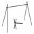 Hanging Rack Black Tripod Structure Folding Hanging Shelf with Storage Bag for Outdoor Camping Traveling Picnic