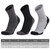 3-pack Wool Socks Anti Slip Sports Socks Outdoor Fitness Breathable Moisture Wicking Socks Wear-resistant Athletic Socks For Running Cycle Hiking Skiing