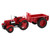 Engineering Vehicles Model 1/18 Alloy Retro Tractor Toy for Kid's Toy Collection Decoration