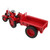 Engineering Vehicles Model 1/18 Alloy Retro Tractor Toy for Kid's Toy Collection Decoration