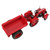 Engineering Vehicles Model 1/18 Alloy Retro Tractor Toy for Kid's Toy Collection Decoration