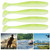 20PCS 7.5cm Soft Plastic Fishing Lures t tail Grub Worm Baits Fish Tackle Accessory