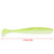 20PCS 7.5cm Soft Plastic Fishing Lures t tail Grub Worm Baits Fish Tackle Accessory