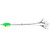 5 Arms Alabama Umbrella Jig Head Fishing Rig Bait Fishing Lures With Snap Swivels(2#)
