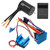 3650 Motor 3100KvBrushless ESC Heat Sink Program Card Set for 1/10 RC Car(60A )