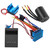 3650 Motor 3100KvBrushless ESC Heat Sink Program Card Set for 1/10 RC Car(60A )
