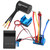 3650 Motor 3100KvBrushless ESC Heat Sink Program Card Set for 1/10 RC Car(60A )