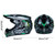 Professional Motocross Helmet for Kids Adults Motocross Dirt Bike Off Road Motorcycle Helmet with Goggles Gloves Face Cover