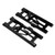 RC Rear Lower Suspension Arm Aluminum Alloy Lightweight RC Car Swing Arm for ARRMA 1/5 Outcast Kraton 8s Black