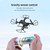 2.4G Foldable RC Drone Headless Mode Altitude Hold WiFi Model Quadcopte Toy
