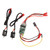 10A Brushed ESC Efficient Dual Way Bidirectional 88T Electric Speed Controller for RC Model Ship Tank