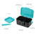 Portable Fishing Lure Box Case Live Lure Bait Hook Earthworm Carrying Case Waist Fishing Tackle Box