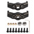 2pcs Brass C Hub Carrier Professional RC Brass Caster Mounts with Bearings for Traxxas TRX4M 1/18 RC Car