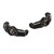 2pcs Brass C Hub Carrier Professional RC Brass Caster Mounts with Bearings for Traxxas TRX4M 1/18 RC Car
