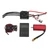 S3670 2850KV RC Brushless Motor with 120A Brushless ESC T Plug Dual Fan Motor Heat Sink Programming Card Set for 1/8 RC Crawler