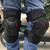 1 pair Knee Pads Adjustable Ergonomic Joint Design Knee Protectors for Motorcycle Bike Skateboard