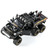 1/28 F150 Car Model Alloy Kids Vehicle Toy with Simulated Sound and Light Off Road for Children Matte Black