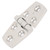 Stainless Steel Door Hinge Heavy Duty Hinge Replacement Hardware Accessories for Boats76x38mm/3.0x1.5in