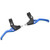 Bike Brake Lever Aluminum Alloy Easy Installation Bicycle Accessory for Mountain Bikes Folding BikesBlue