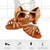 Soft Comfortable Latin Shoes Fashion Dance Shoe for Children Girl Light Brown 33