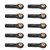 10Pcs RC Tie Rod Ball Head Light Weight Wear Resistant Plastic Accurate Size M3 Tie Rod End Ball Joint for 1/10 1/12