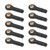 10Pcs RC Tie Rod Ball Head Light Weight Wear Resistant Plastic Accurate Size M3 Tie Rod End Ball Joint for 1/10 1/12