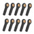 10Pcs RC Tie Rod Ball Head Light Weight Wear Resistant Plastic Accurate Size M3 Tie Rod End Ball Joint for 1/10 1/12