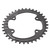 BCD 96MM Narrow Wide Chainring Single Chain Ring for M6000 M7000 M8000 (Black 36T)